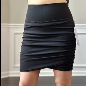 Athleta Black Transcend Skirt and Crossroads Short Small NWOT